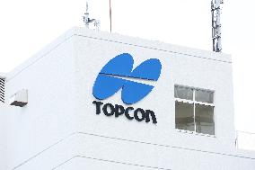 Topcon's appearance and logo